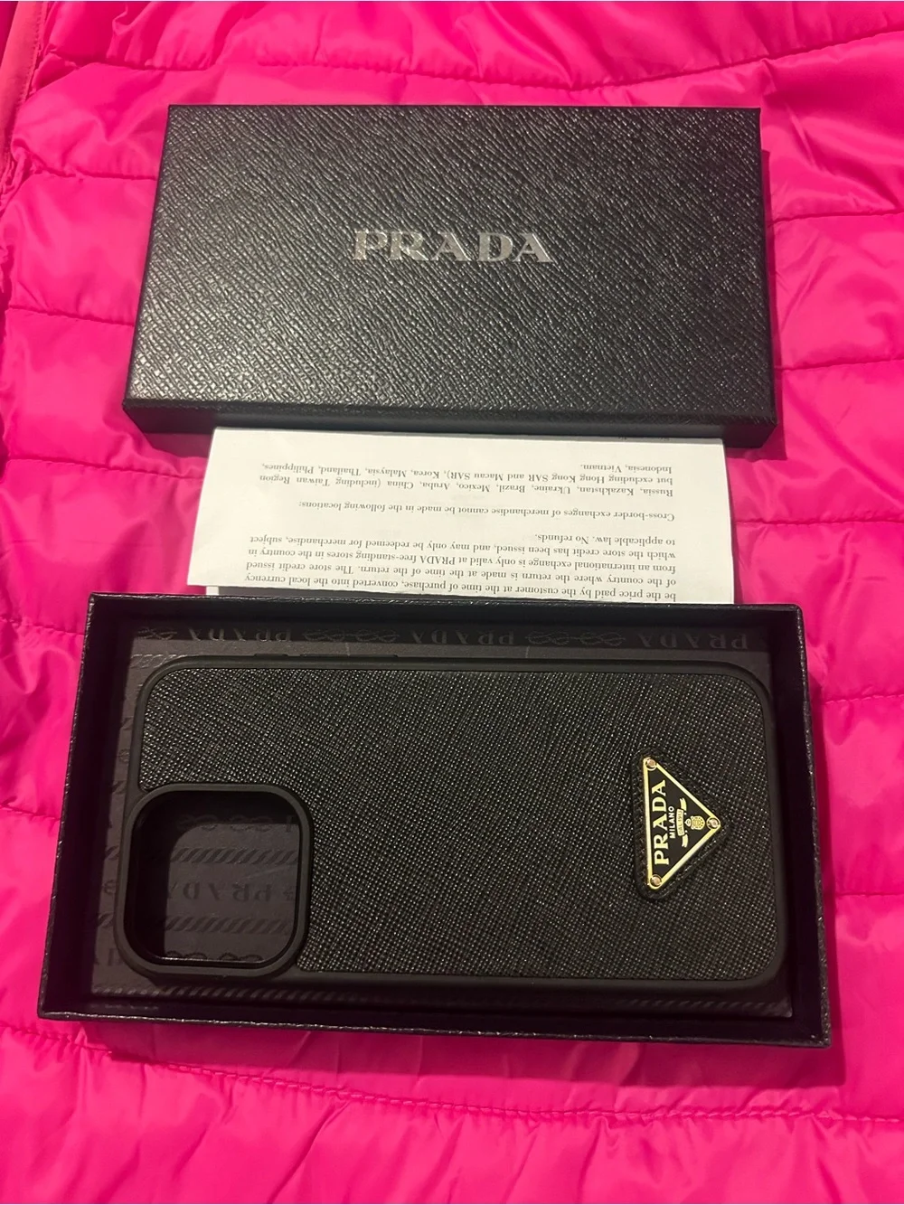 Prada premium saffiano